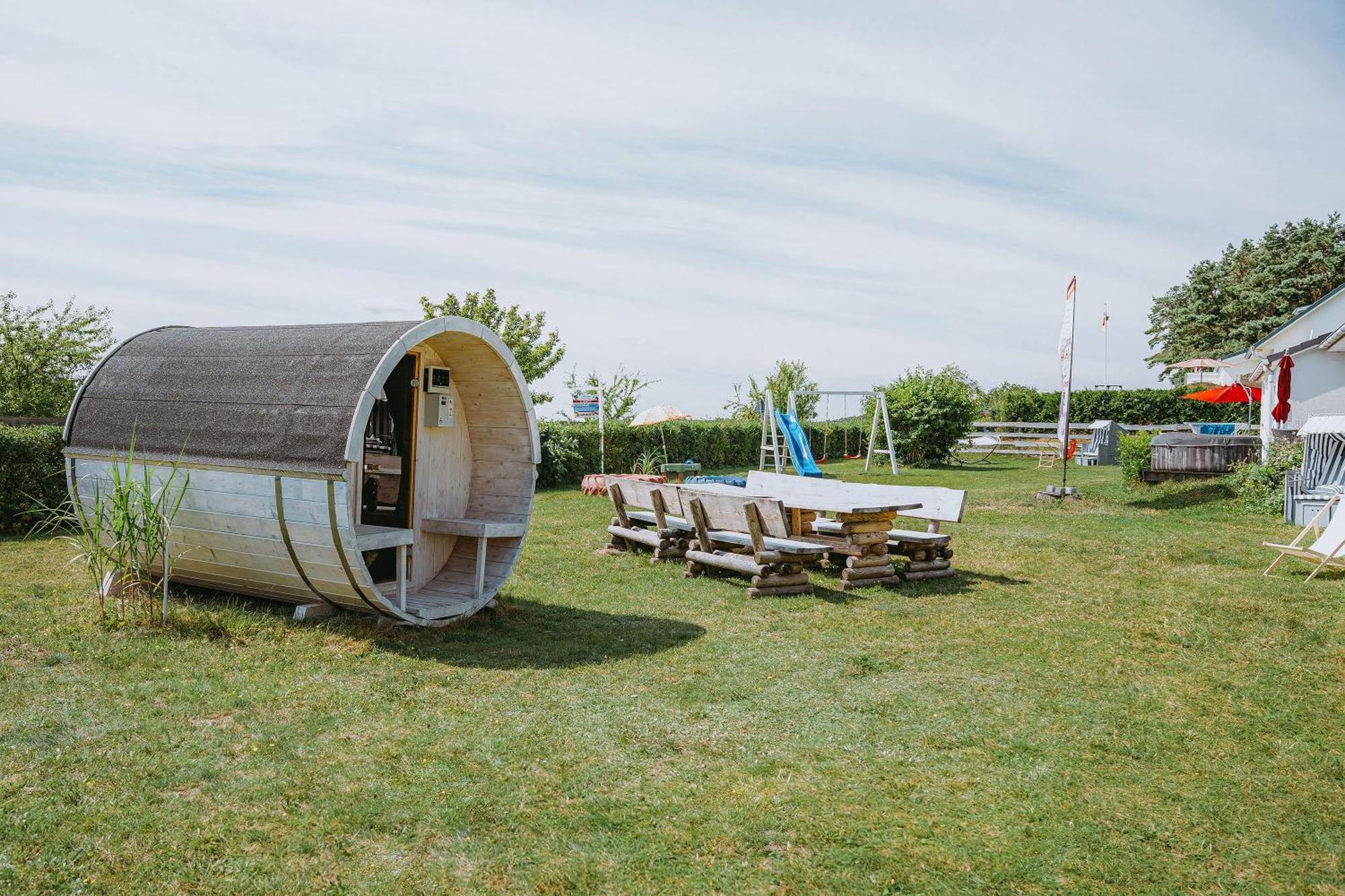 Ferienhaeuser Insel Usedom Haus Samara 8 - Blick Aufs Achterwasser! Whirlpool Und Sauna Lutow 외부 사진